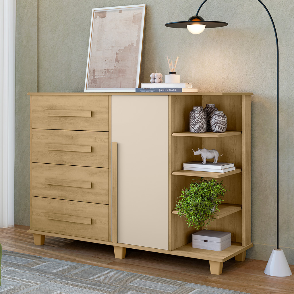 CÔMODA ANDORRA - RV Móveis